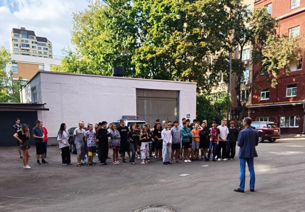 Тренировка по действиям персонала и обучающихся университета при получении сообщения о пожаре.